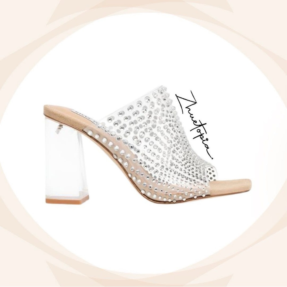 Steve Madden Clear Heels